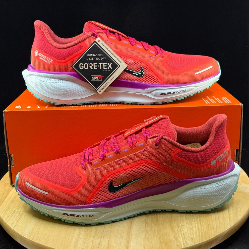 NEW Nike Air Zoom Pegasus 41 Size 7M/ 8.5W GTX Gore-Tex Picante Red HM8872 600